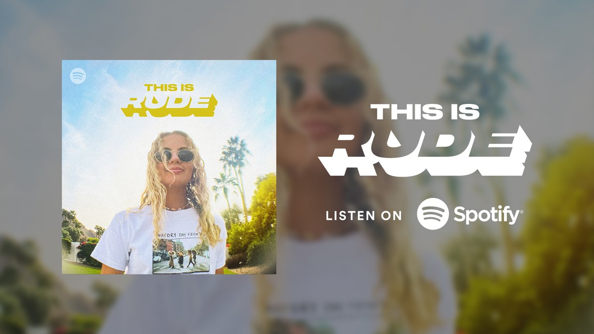 Rude Records (@ruderecords) on Twitter photo Keep dreaming thanks to <a href="/IzzyMahoubi/">Izzy Mahoubi</a>'s first single under Rude Records, "Hang Around".
Check it out in the "This is Rude" playlist.
open.spotify.com/playlist/1ZMra… Keep dreaming thanks to <a href="/IzzyMahoubi/">Izzy Mahoubi</a>'s first single under Rude Records, "Hang Around".
Check it out in the "This is Rude" playlist.
open.spotify.com/playlist/1ZMra…
