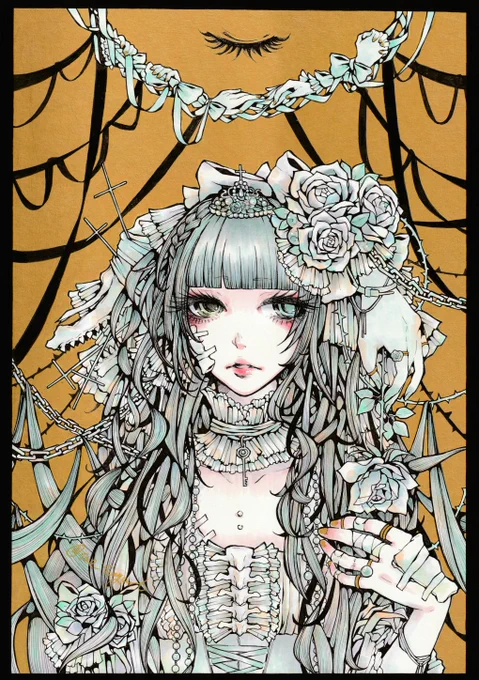 朔ナチ子さま主催の企画展に参加致します『儚くも鬱くしい屍 -第四章-』会期 2022年11月3日(木・祝)～13日(日)場所 space1-15 307号室入場料 500円(フリーパス・ノベルティ付)※日によって開催時間が異なります 