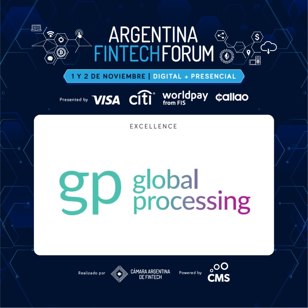 globprocessing's tweet photo. #GP dice presente en #ArgentinaFintechForum2022 🚀

El 1 y 2 de noviembre estaremos participando del evento organizado por la @CamaraFintechAr, que durante 2 días reúne a especialistas para analizar las principales tendencias de la industria #fintech 👌 https://t.co/l1AZiWXzzT