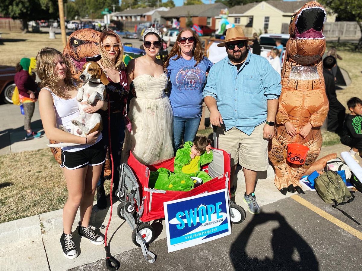swope4ok's tweet photo. Had a spectacularly spooky weekend at BooHaha. Many thanks to all those that came out to show support and celebrate the bustling Brookside area. https://t.co/NMVG9dadar
