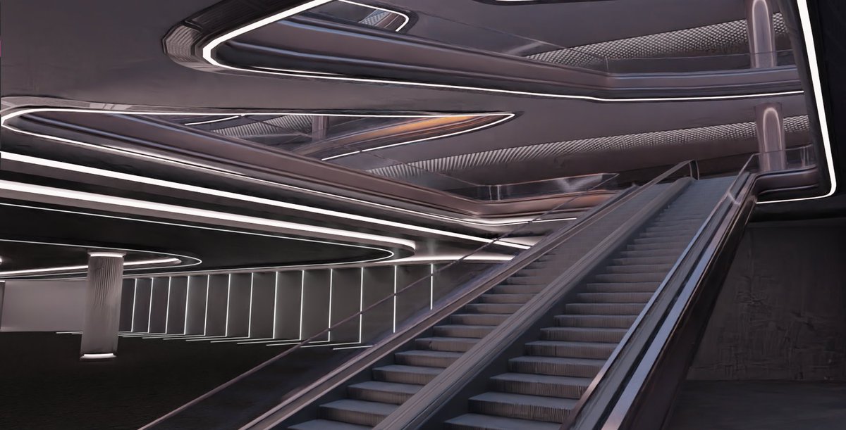 VerseXVR's tweet photo. If you are feeling a little lazy and do not wish to climb stairs, you can make use of VX Malls' slick escalators at the mall.

Keep an eye out for Wednesday's development updates.

#XRPL #metaverse #shoppingmall #mall #VerseX #VirtualReality https://t.co/Vt1Tu3ttgS