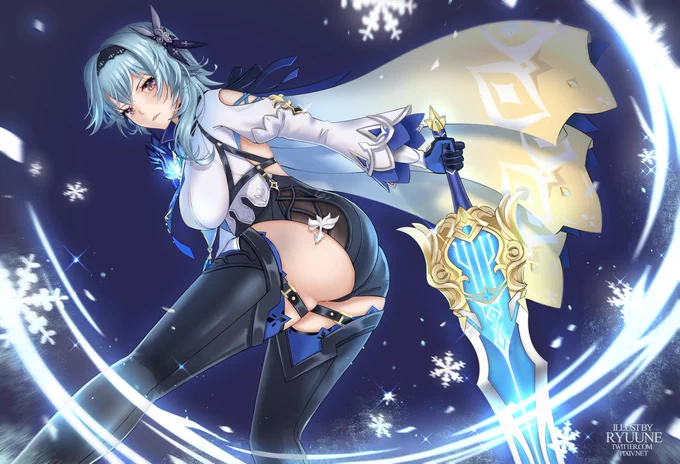 Eula エウルア#GenshinImpact #原神 #エウルア生誕祭2022 