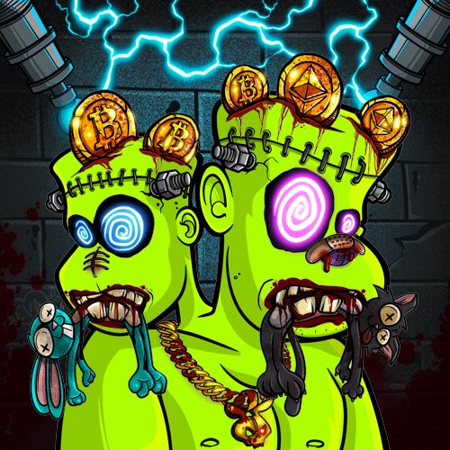 sauleaponte's tweet image. Just customized this horrific @MadHareSociety monster via halloween.psychokitties.io #HalloweenBash #crofam