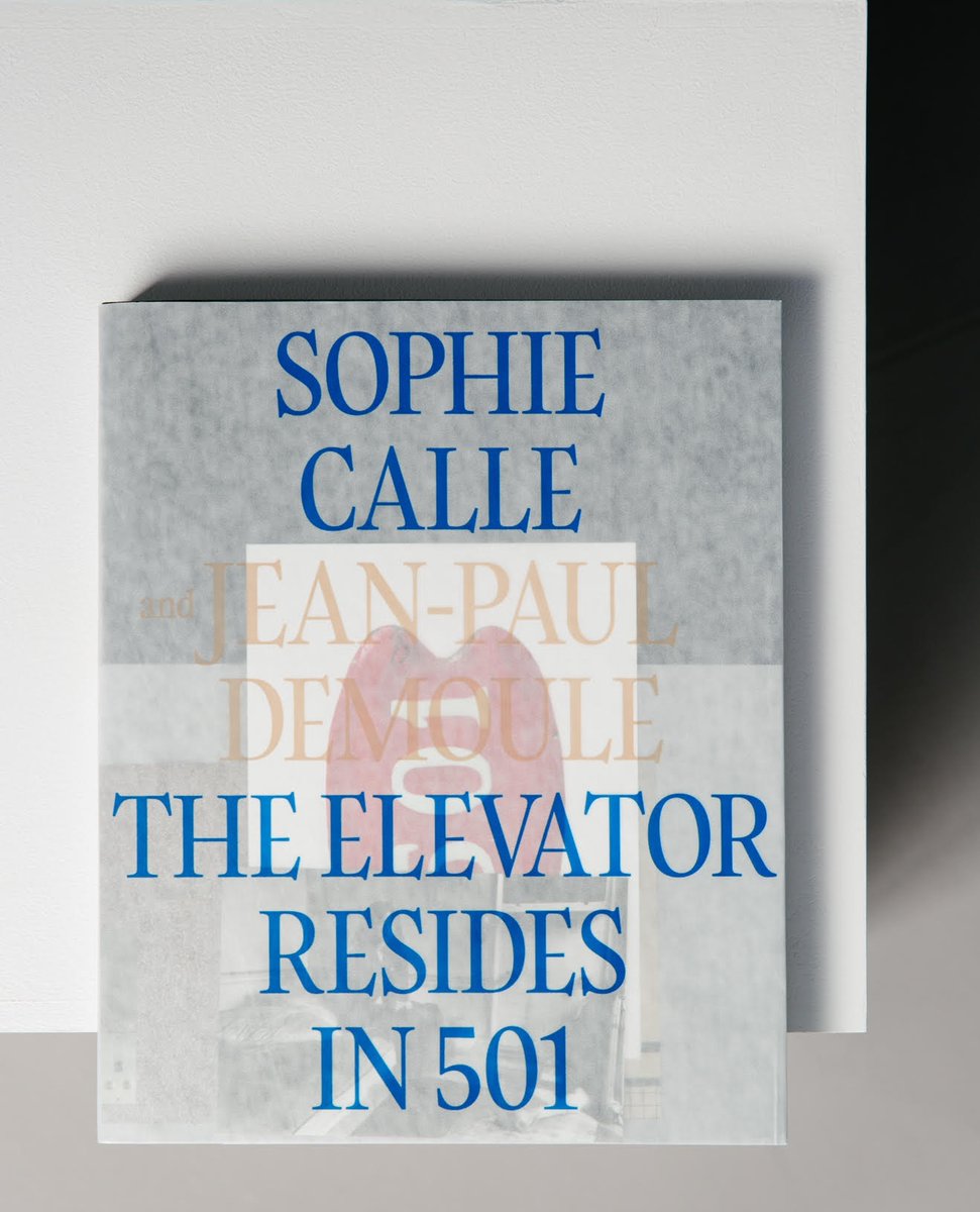 Ivorypress's tweet photo. #IvorypressBookshop 📚 | 'The elevator resides in 501' by Sophie Calle and Jean-Paul Demoule.
Email bookshop@ivorypress to get yours.
#Ivorypress #SophieCalle #JeanPaulDemoule https://t.co/enaxI12GAz