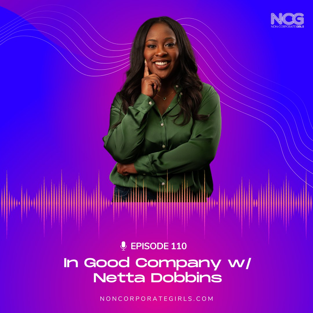 Nashville native and CEO of Mimconnect @nettadobbins joins the Non-Corporate Girls in a discussion about trusting your decision making, building a company you're proud of, and continuing to make your dreams come true even if you are doing so in fear. 🎧 bit.ly/3suAQgs