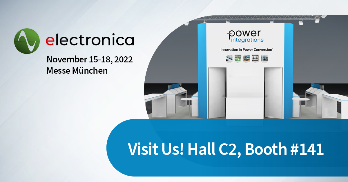 PwrInt's tweet photo. PI will be at Electronica 2022 in 3 weeks displaying the latest in power electronics for automotive, GaN technology and motor drivers - come and see us in Hall C2, Stand #141.
https://t.co/MTKrCa4qyL
#powerelectronics #motordrivers #electricvehicles #GaN #electricalengineering https://t.co/fDDHtizTIb