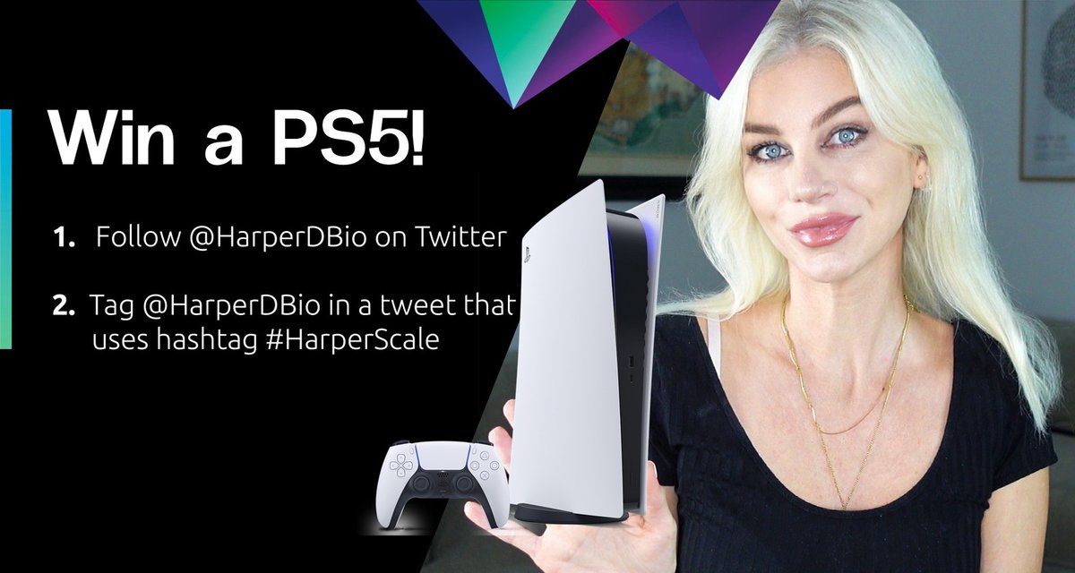 ania_kubow's tweet photo. ๐#Giveaway time!!!๐
My friends at @harperdbio are launching their latest version and want to celebrate by giving you the chance to win a #PS5! The rules are simple and can be found in the image below
#partnership #HarperScale rules + other prizes here: https://t.co/1MeSjv9UYR https://t.co/3ObE2LCJ6n