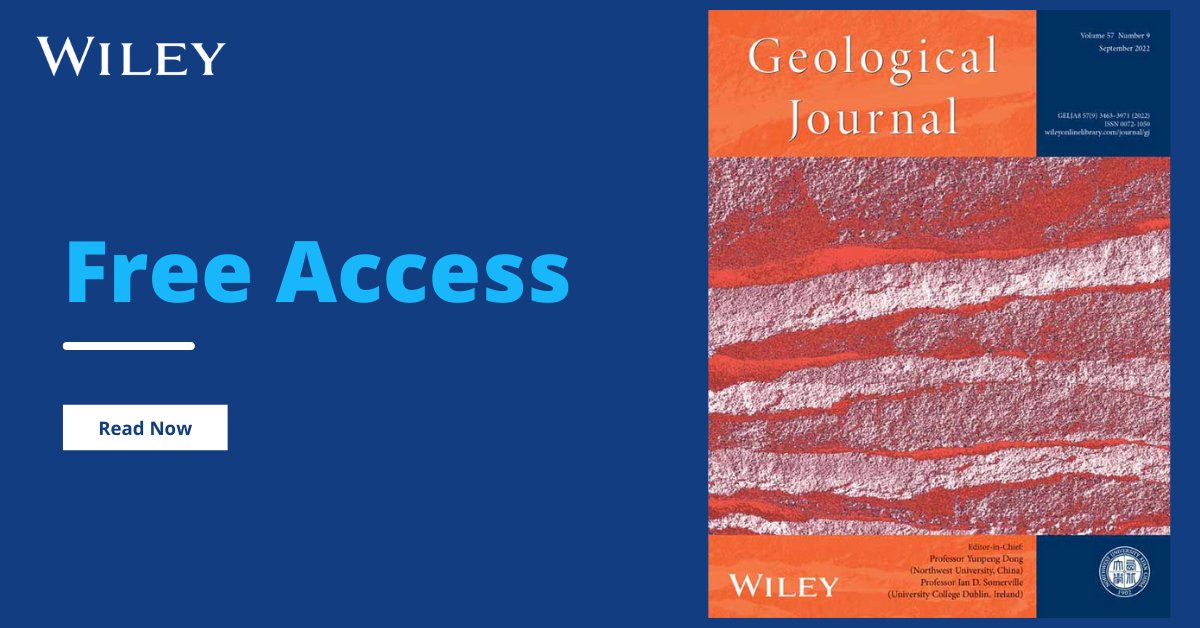 'A comprehensive review on zircon (U–Pb) geochronology, geochemistry and geological significance of granite rocks, provenance, tectonic implications, exhumation history, current status, and perspectives' Read #FreeAccess in Geological Journal now. >>> ow.ly/M3gF50Li3kH