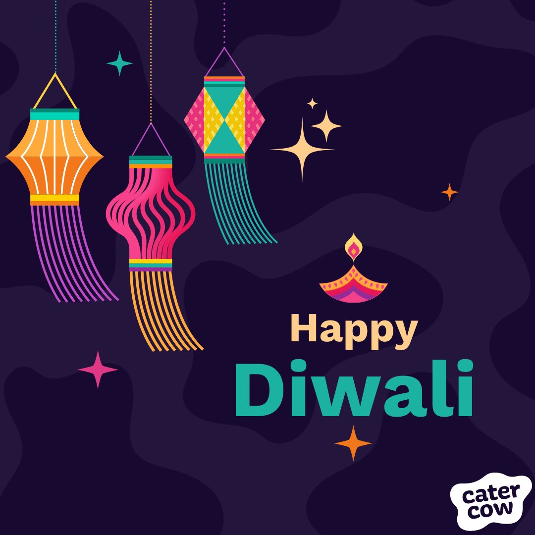 Happy Diwali from the herd at CaterCow! ✨