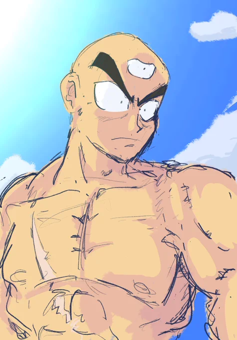Some of my old Dragon Ball art still holds up p well 