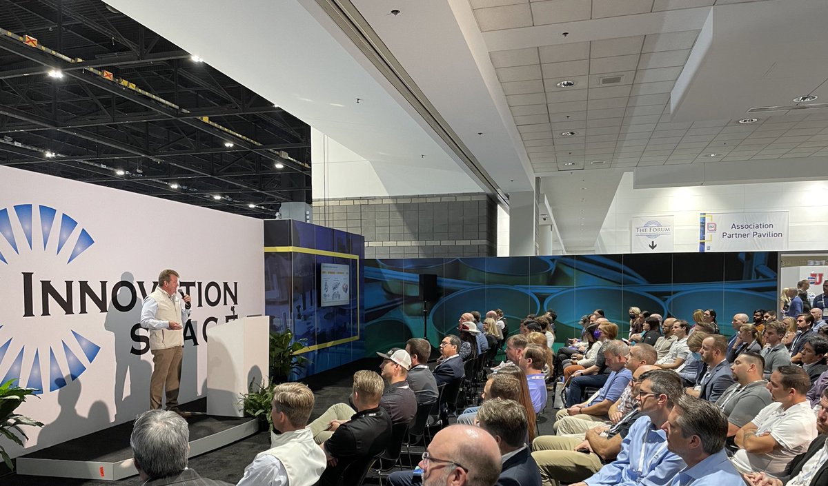 VP John Perkins took the Innovation Stage to speak about how our CanCollar Fortuna® solution is helping customers achieve their #sustainability goals. #packexpo