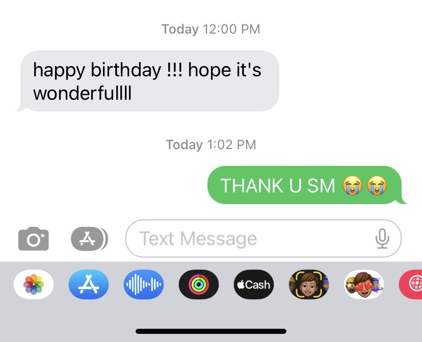 NOT ERIC NAM SAYING HAPPY BIRTHDAY TO ME 