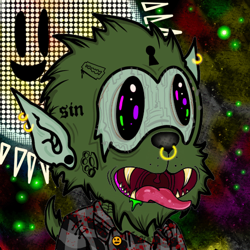 CaptianNickC's tweet photo. Just customized this horrific @PsychoKittiesOG monster via https://t.co/zlRNHd0Kse #HalloweenBash #crofam https://t.co/hORBJ2Qzjg