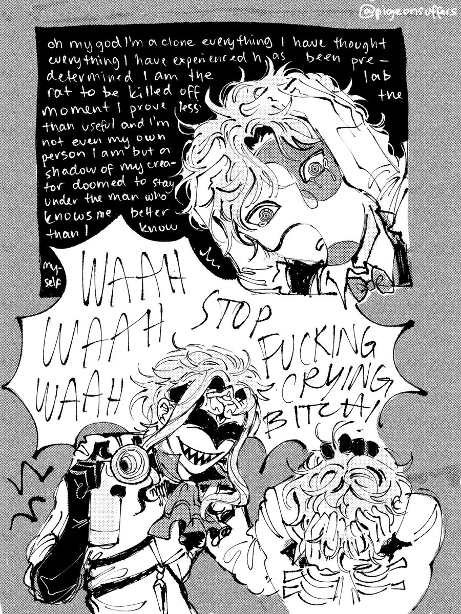 pigeonsuffers's tweet photo. by rule dottore’s clones have about 4 seconds to get over their crisis or he brings out the airhorn
#原神 #genshinimpact #dottore https://t.co/Px9v7UxrMw