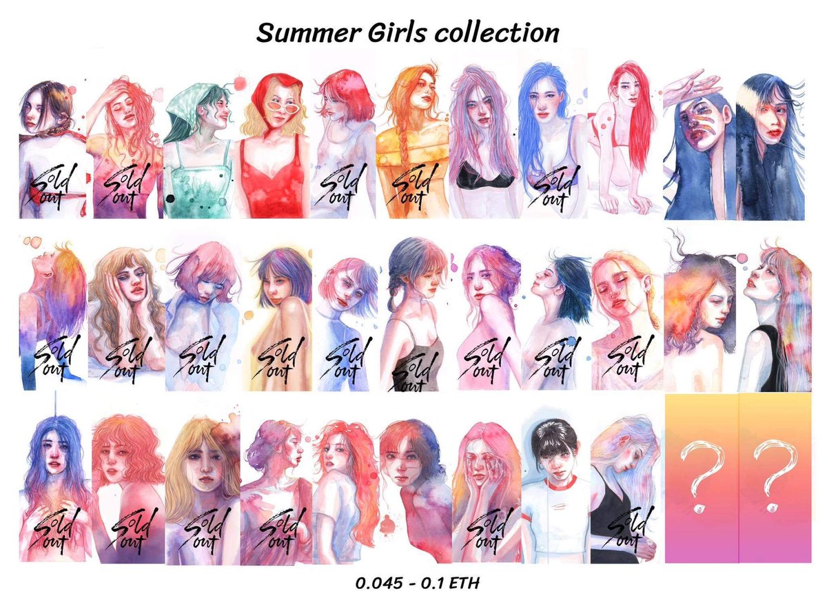 Hi fam 

I just counted how many sold, oh, it's more than half of what I already have.  Thanks for everyone's support.  I will keep doing it. 😲🧐😫❤️‍🔥✨💯💯🫶🏻

Good night everyone 🥹🫂🤍🤍

( Left 10 out of 31😭)
opensea.io/collection/sum…