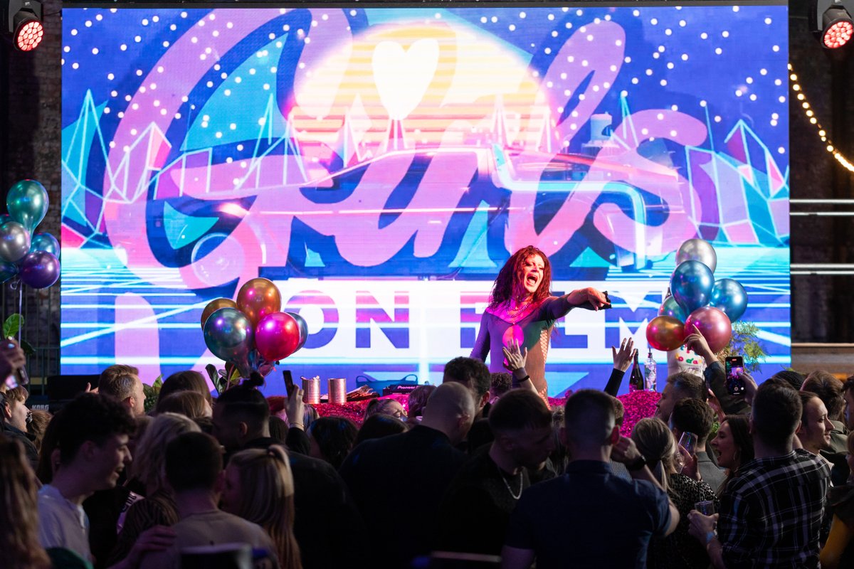 Alberthallmcr's tweet photo. 👻The outrageously fabulous Barbs is going to be joining us this Friday for @GIRLSONFILM80💃 
  
👹Expect 80s Halloween lip-syncs and all kinds of tricks and treats🤡 
  
👯Check out the full line up &amp; get your tickets here👇 
https://t.co/ZKrKLejH3T https://t.co/C57WzCE9WH