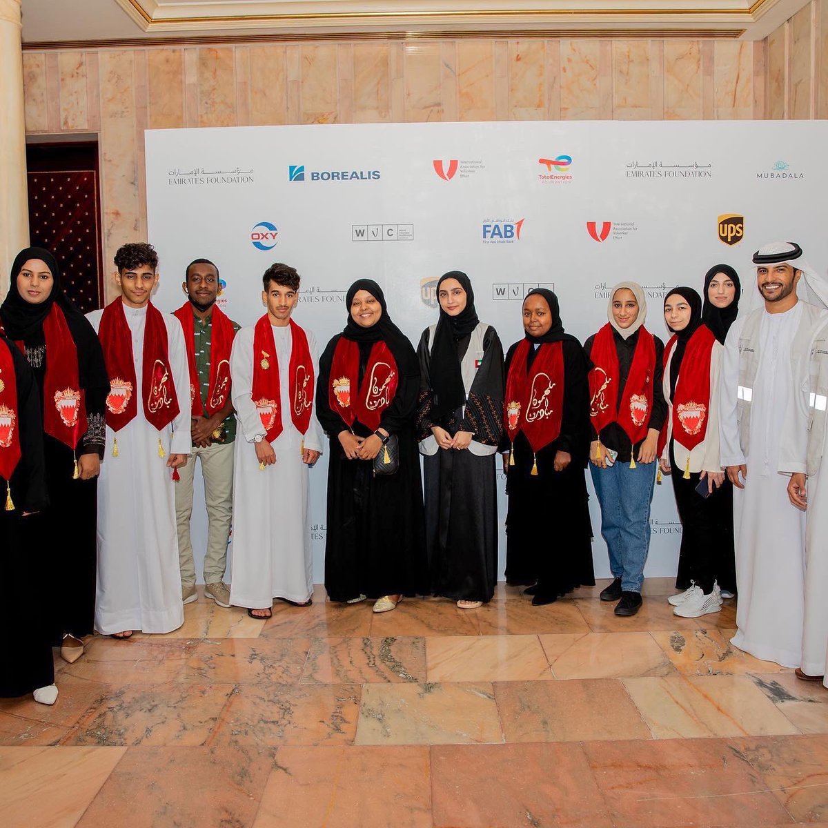 IAVE's tweet photo. Tonight we celebrated the start of the #WVC2022 in Abu Dhabi! It was lovely to reunite with old friends and meet new ones from around the world. We are so excited for the next 2 days of plenaries, forums and seminars with this wonderful group! #iaveinabudhabi @EFYouth https://t.co/KBirQDj0u1