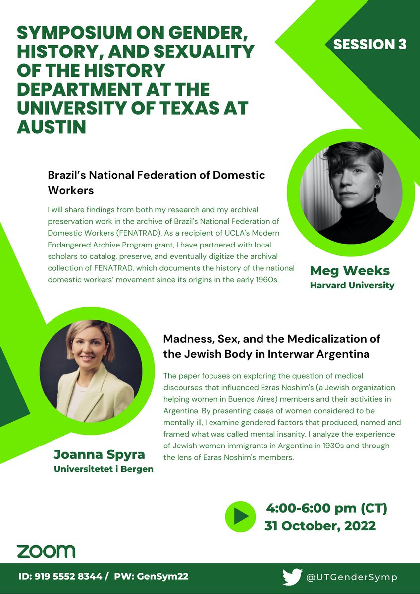 UT Gender Symposium tweet media