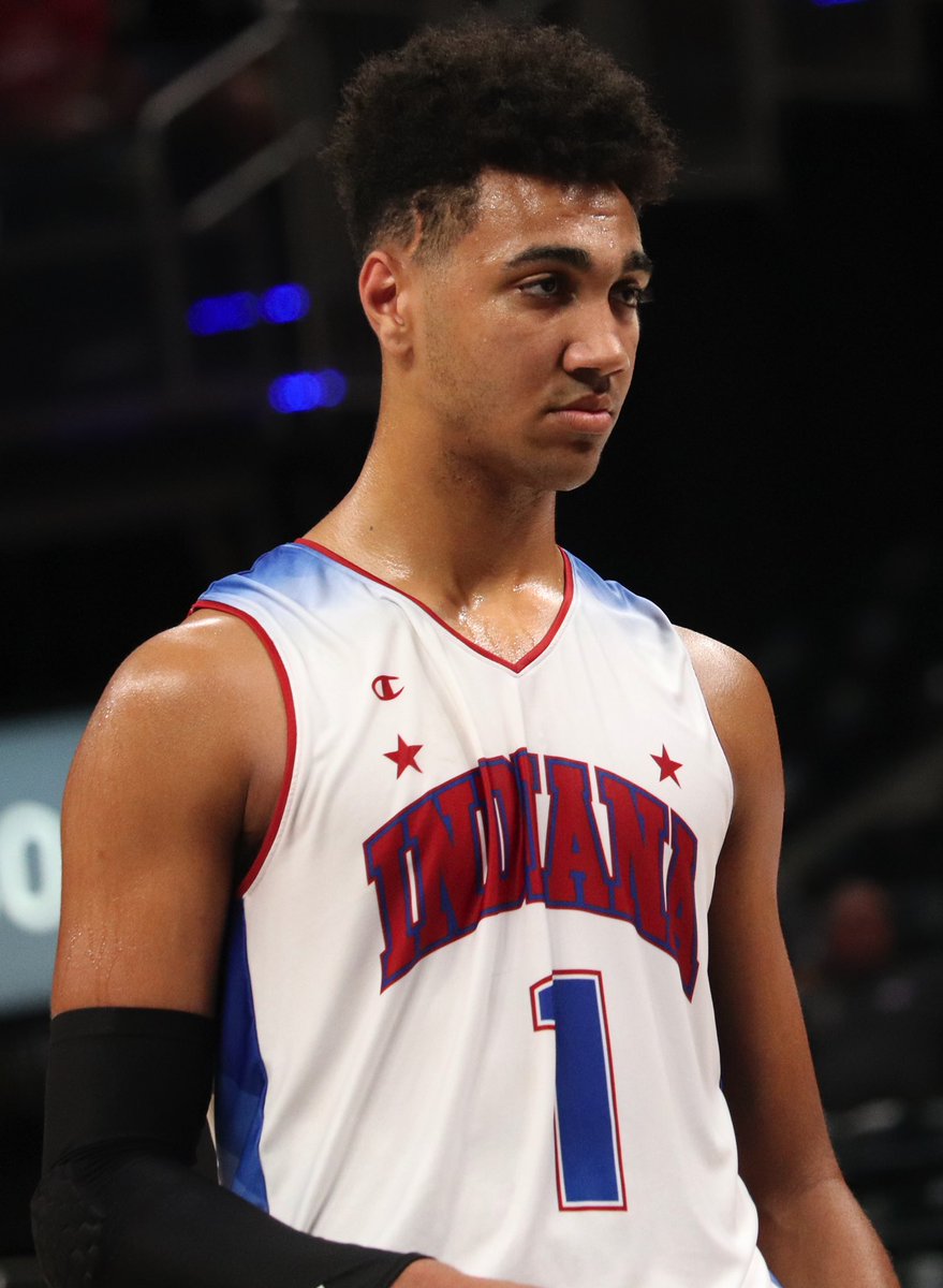 IndyHS_Sports's tweet photo. Indiana Forward, and former Center Grove PF/C Trayce Jackson-Davis is named AP pre-season All-American for the second year in a row. 
@CGSportsNetwork #Trojans #Hoosiers https://t.co/8IJvyYZN56