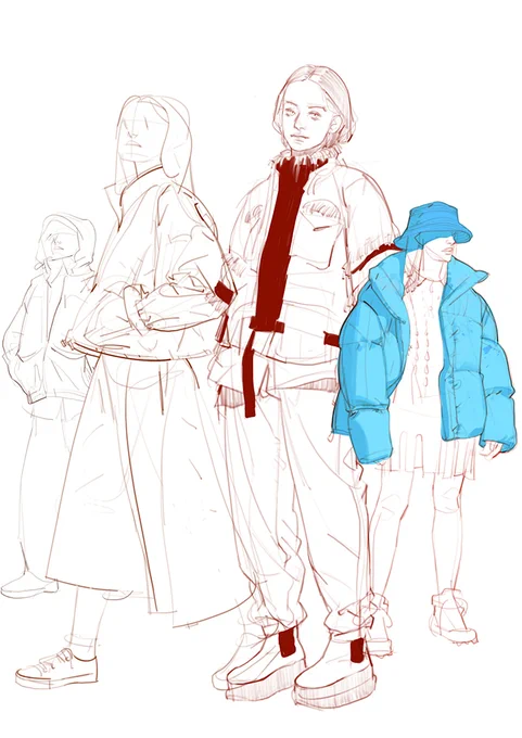 fashion studiesipad &amp; procreate 