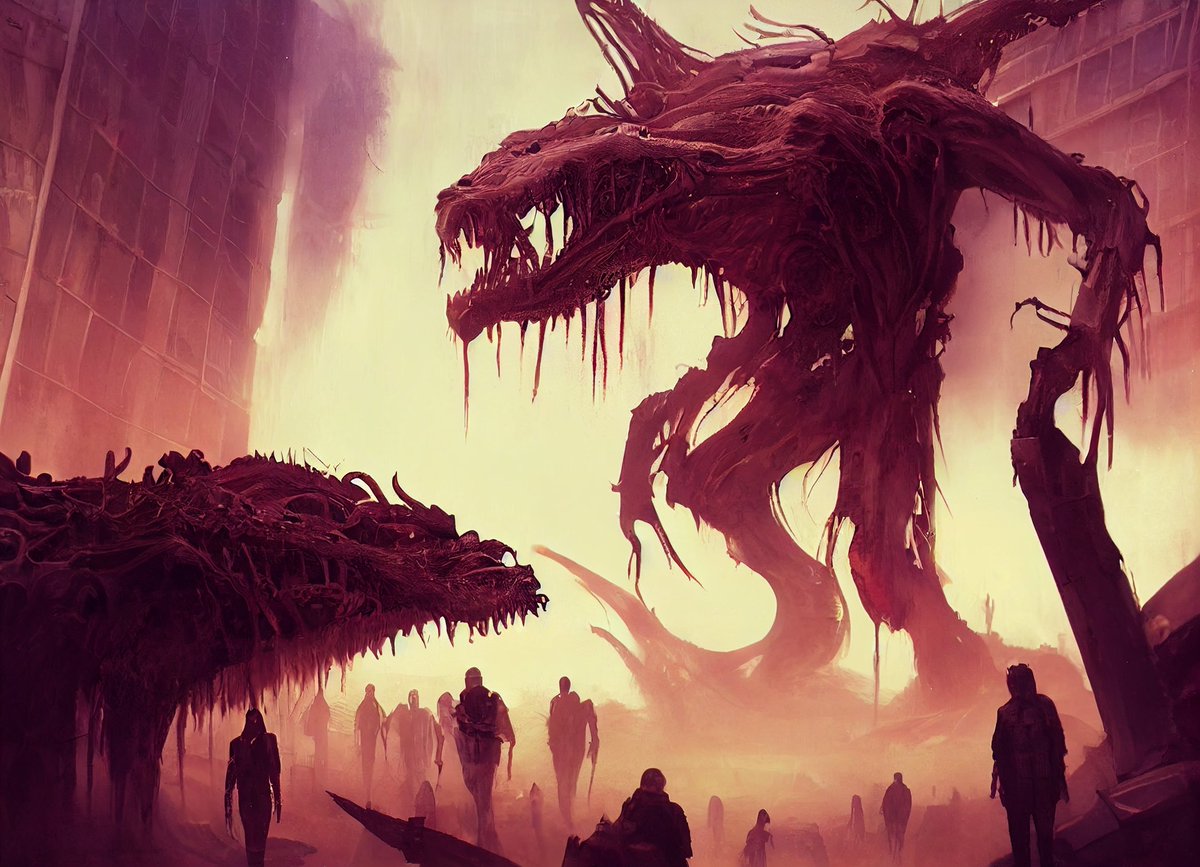 DIGIMONSTER1006's tweet photo. Coming soon!! Trailer comic chapter!
The sci-fi thriller comic《METEORITE FALL》
CHAPTER II · INVASION OF BLOOD CORPOREAL CREATURES
#digitalart #midjourney #AIIA #aiartcommunity #DIGIDAO https://t.co/UWTRzt7WFX