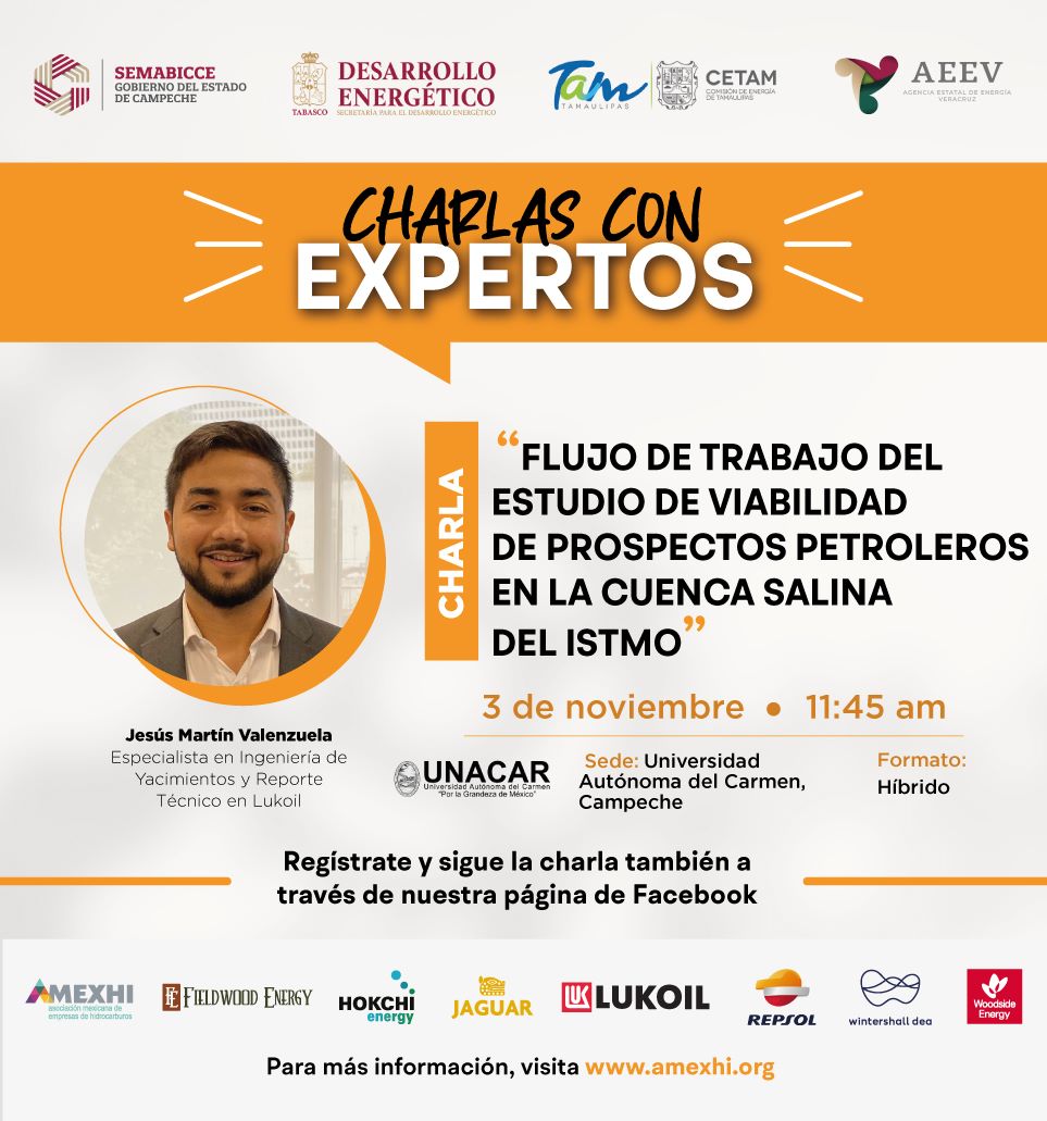 SEMABICCE's tweet photo. Este 3, 4 y 9 de noviembre #UNACAR y #UTCAM serán sede de las "Charlas con Expertos", organizadas por AMEXHI y los estados de Campeche, Tabasco, Veracruz y Tamaulipas. ¡No te las pierdas! https://t.co/7KHbNP8C8U