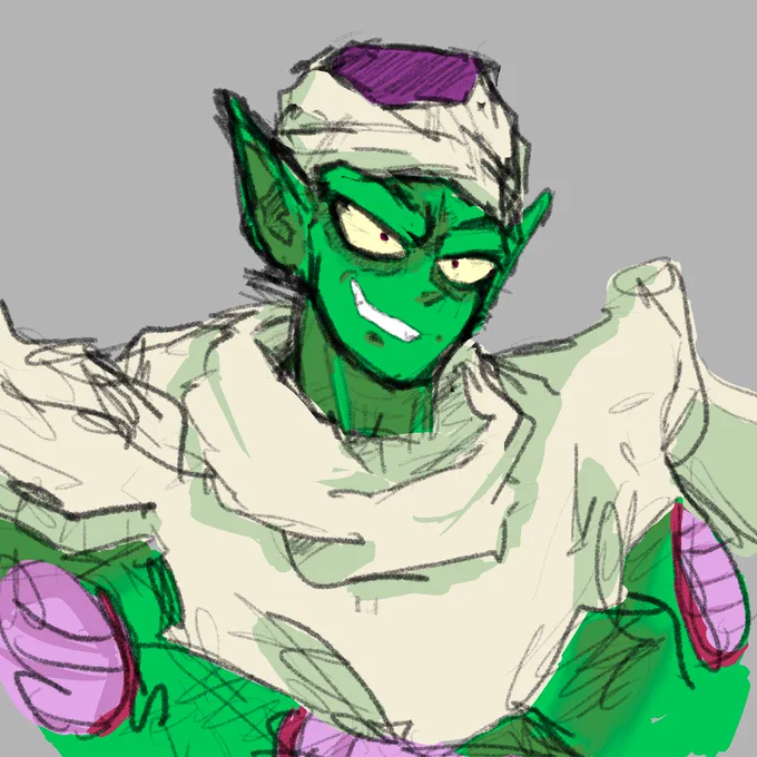 Some of my old Dragon Ball art still holds up p well 
