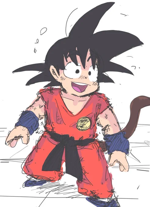 Some of my old Dragon Ball art still holds up p well 