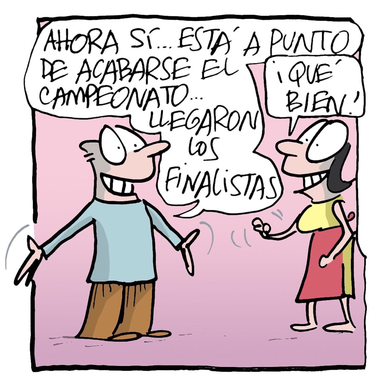 trino camacho on Twitter: "El cartón deportivo publicado en el diario @estoenlinea de hoy lunes #trinomonero https://t.co/S8pguf0kTv" / Twitter