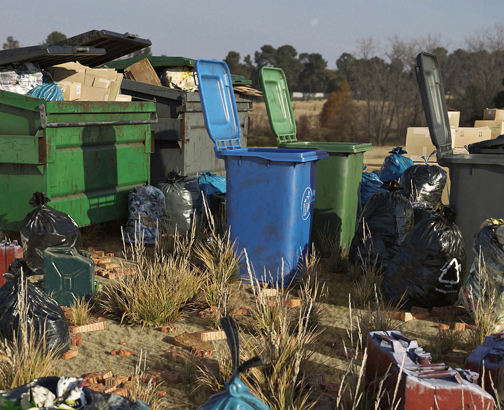 AssetKit3D's tweet photo. Garbage anyone?😁
@_BD3D There is a serious landfill on it's way!

#b3d #Blender3d #scatter5 https://t.co/pzEapLpfIm