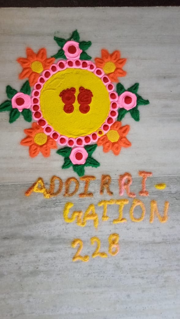 KpRathour5's tweet photo. #addirrigation228 
Happy Dipawali 🎉🎉 Rangoli
@ukcmo @pushkardhami @satpalmaharaj @PMOIndia https://t.co/sS3DBJl4pI