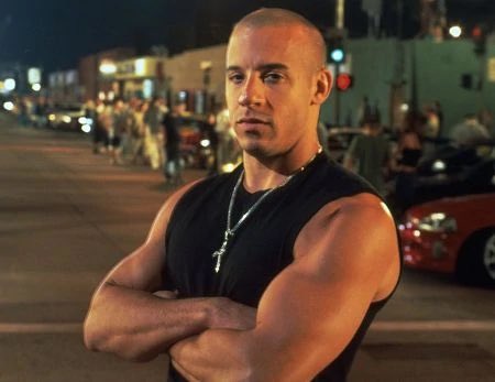 Uncookedquinoa's tweet photo. What People don’t know about Vin Diesel? His real name is Mark Sinclair. 

What people don’t know about Mark Sinclair? His name is Dominic Torreto.

What people don’t know about Dominic Terreto? His first line was “whatcha put in that sandwich?” https://t.co/0fFY7QjBwt