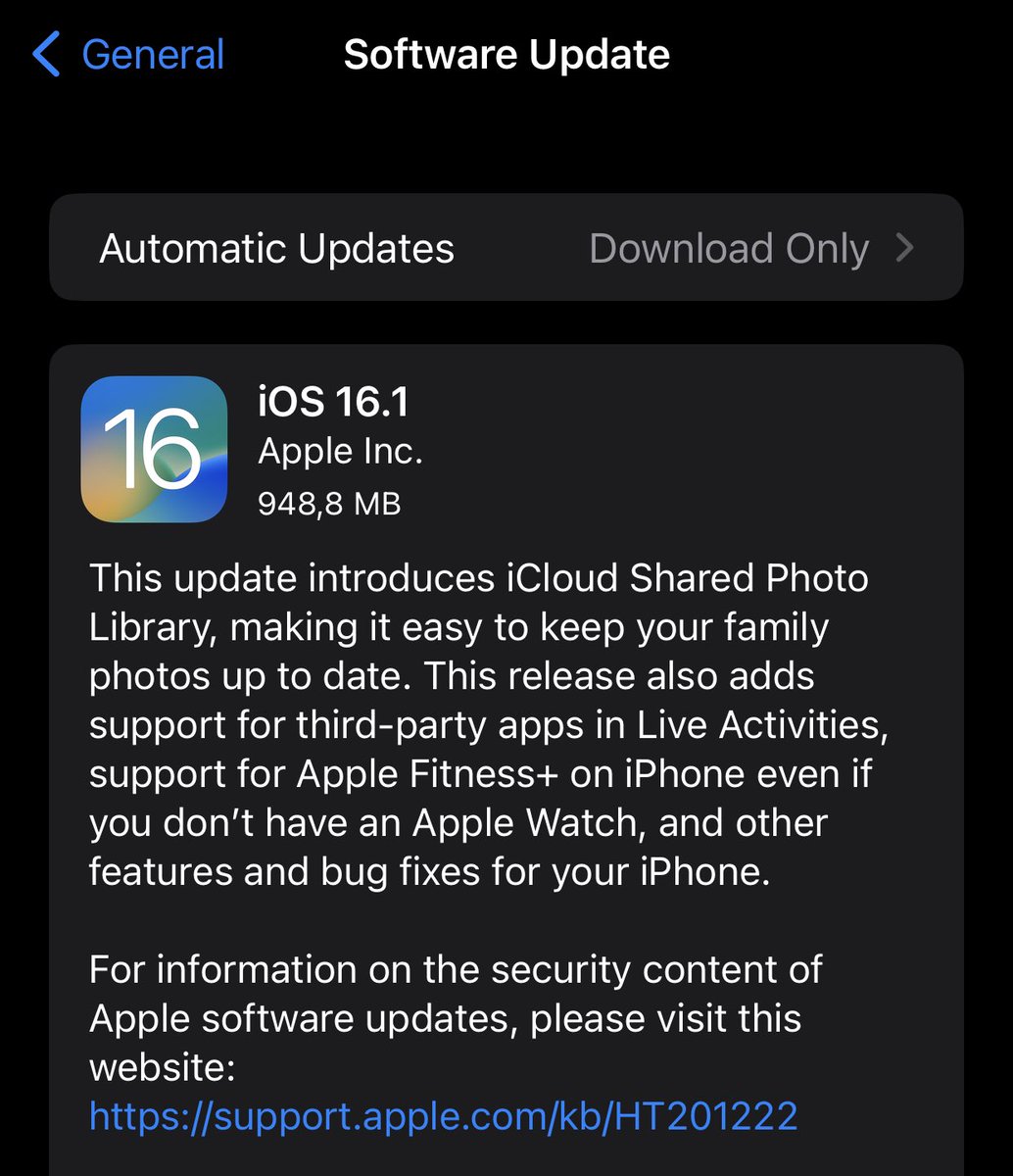 iosproduktiv's tweet photo. Nicht zu vergessen: #iOS161! https://t.co/D51D1L7EXQ