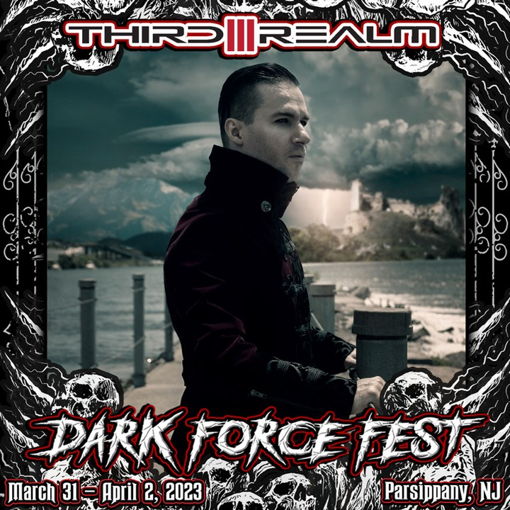 darkforcefest's tweet photo. Band Ft: Third Realm 
Third Realm is an eclectic project who use an unique production approach, resulting in an array of sound. Fusing elements of Alt, DarkWave, Industrial, &amp; Synthpop.🤩

#ThirdRealm #DarkForceFest #MusicFestival #AltMusic #NewJersey #Goth #AlternativeMusic #Emo https://t.co/2U1ZHjQyus