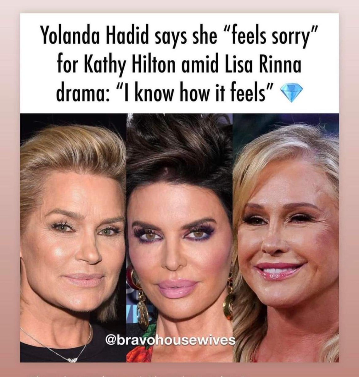 TheArchangelSD's tweet photo. Yolanda Hadid has entered the chat.  #rhobh #Bravo #lisarinna #RealHousewives #KathyHilton https://t.co/VYV8SPt4SV