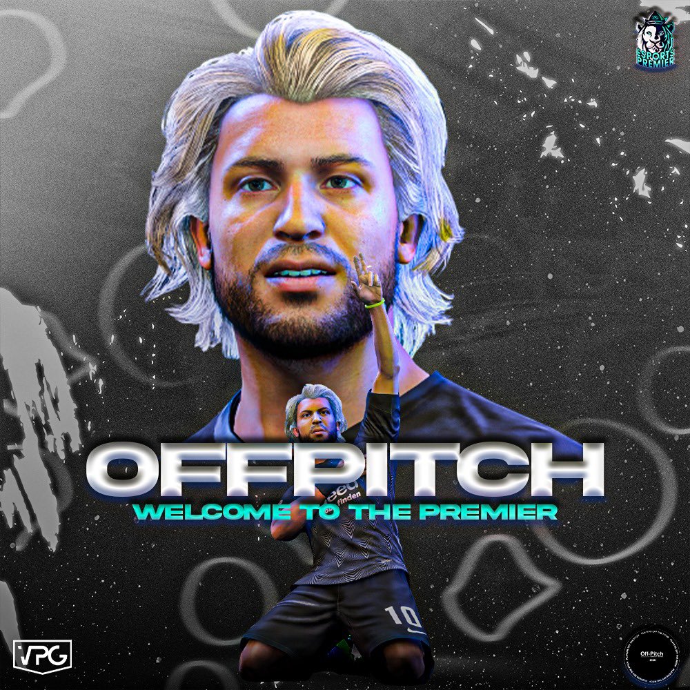 🦁 Welcome to the <a href="/VPGPremier/">VPG Esports Premier</a> 

🇳🇴@offpitchclubs 

✅ 70 Wins
➖ 16 Draws 
❌ 35 Losses 
🏆 x4
🌍 World Rank #41
🪙 2754 XP 
⚽️ virtualprogaming.com/team/Off-pitch

🔥 Best of luck in the @EASPORTSFIFA FIFA 23! 

#ProClubs #VPG #FIFA23