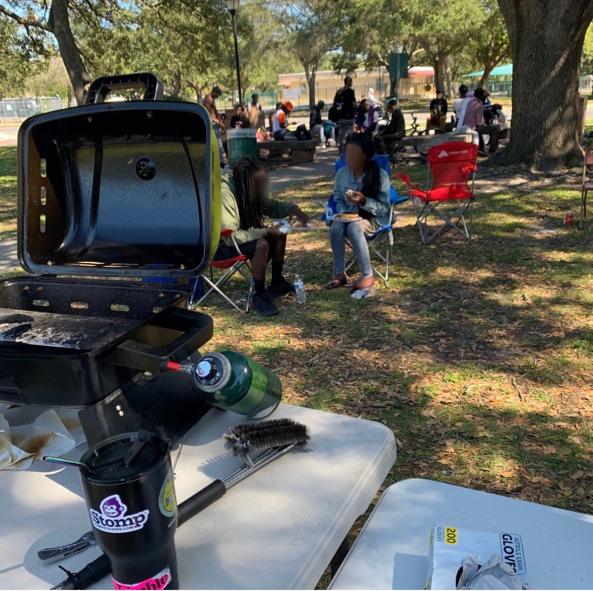 TropCommunists's tweet photo. Busy day Saturday! Huge thanks to everyone who came out to support us, get some cookies, have a hotdog, sip some cold soda, and talk about housing in Tampa with neighbors and community members. https://t.co/JPrDiH7eSH