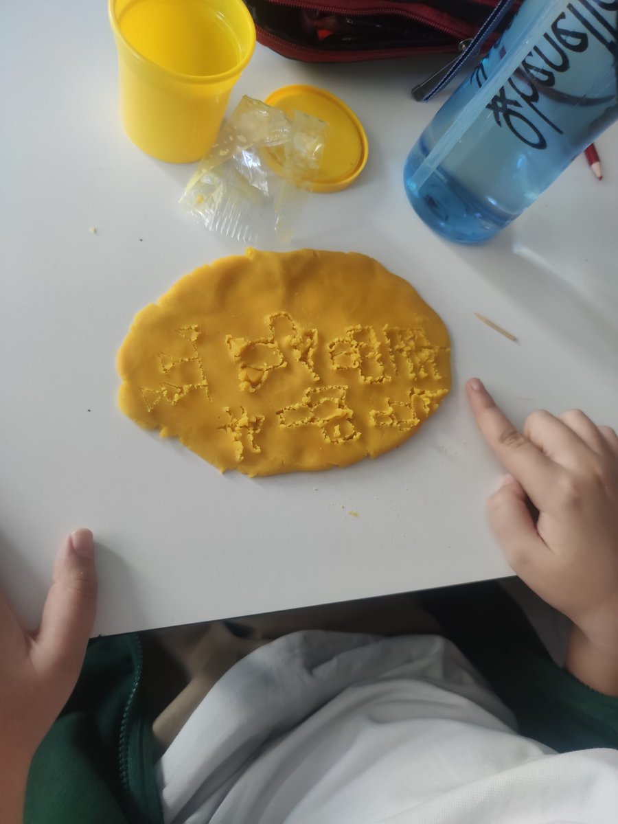 5. Sınıflarımız ile Çivi yazısını oyun hamuru ile eğlenerek pekiştirdik. 😊 <a href="/cigdemkarakas16/">Çiğdem Karakaş</a>