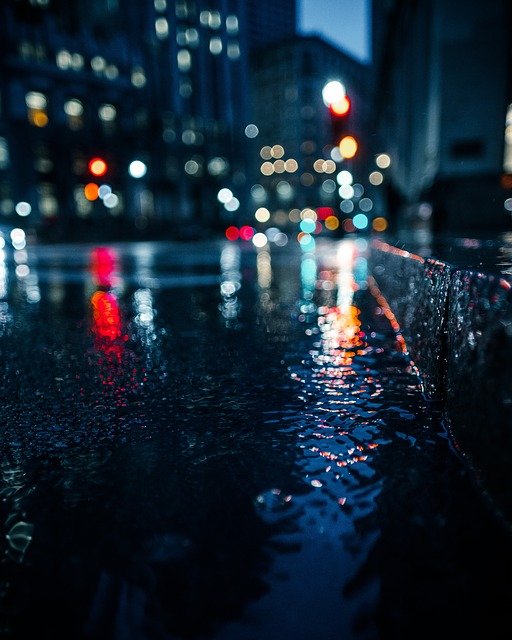 Photo By StockSnap | Pixabay 
 #bokehlights #wet #gutter #carlighting #nightphotography #carphotography #urbanphotography #transport
