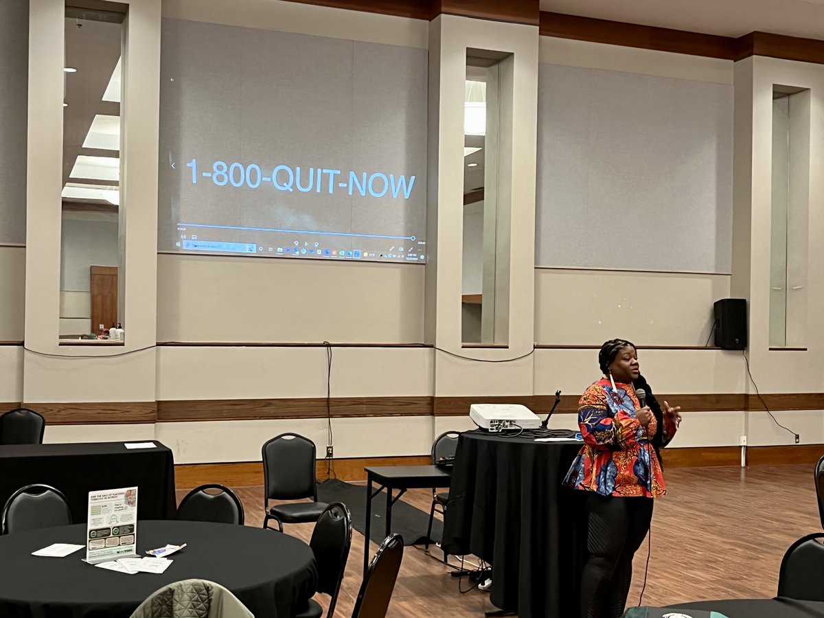 TakeDownTobacco's tweet photo. We also sat down with members of the Detroit community for a delicious dinner 🍽 and discussion 🗣 around Big Tobacco’s attempts to lure kids into a lifetime of addiction. #EndMenthol https://t.co/9hYrof31Qr