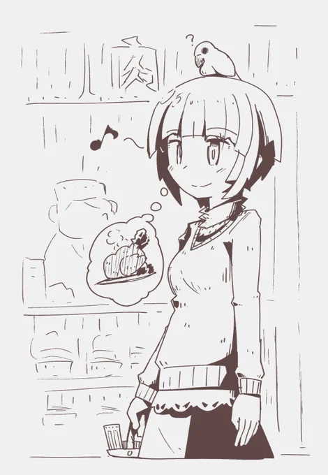 文島さんお祝い今晩中に描けなかったので過去お絵かきと途中のを 