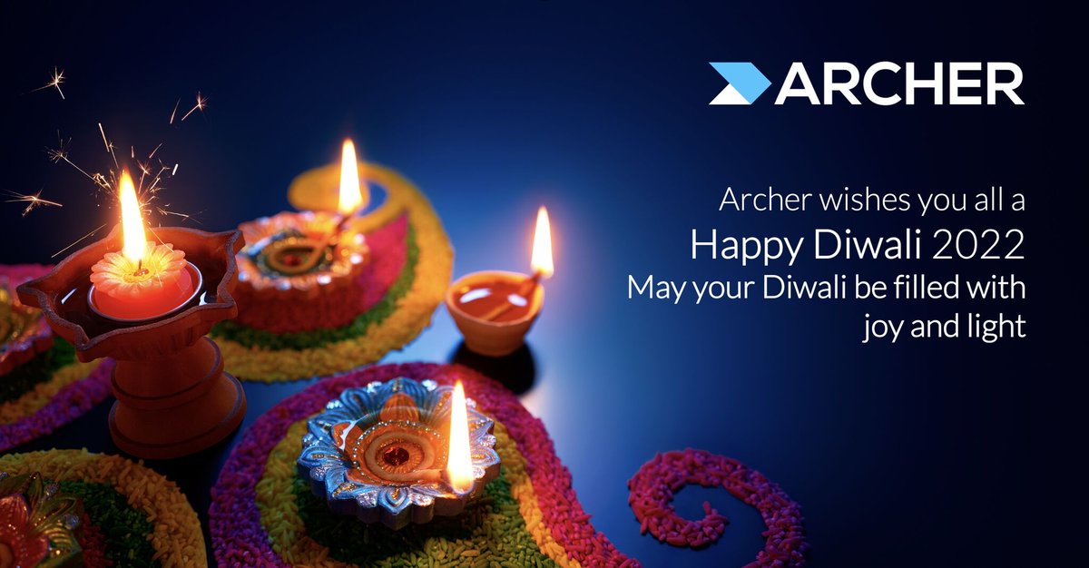 lengulites's tweet photo. To everyone who celebrates Diwali, our team at @ArcherIRM wishes you a joyous, healthy and prosperous Festival of Lights. https://t.co/6p2QIx2Y9P