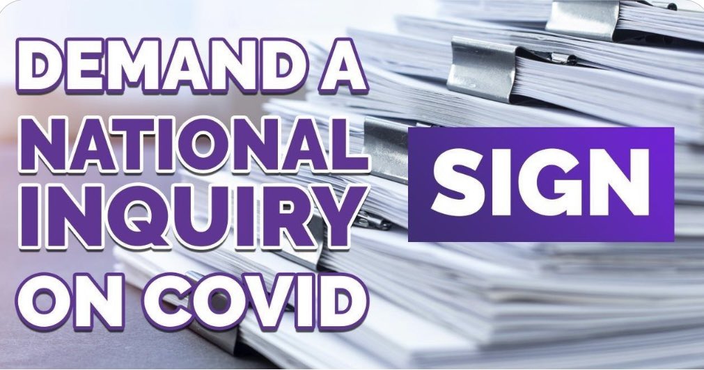 We need a National Inquiry into covid and everything related to the needless persecutions of the past two years. Sign the petition to demand a National Inquiry!👇 peoplespartyofcanada.ca/covid-inquiry