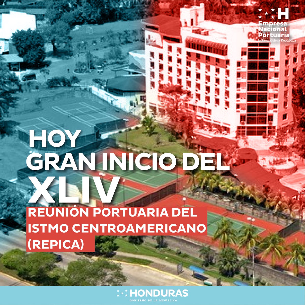 enp_hn's tweet photo. ¡La espera ha terminado!
Hoy se inaugura la XLIV Reunión Portuaria del Istmo Centroamericano @REPICA_COCATRAM organizada por @cocatram y @enp_hn.
#44REPICA 🚢⚓️
📌Honduras 🇭🇳
🗓️25-28 de octubre https://t.co/qObfQWpTRT