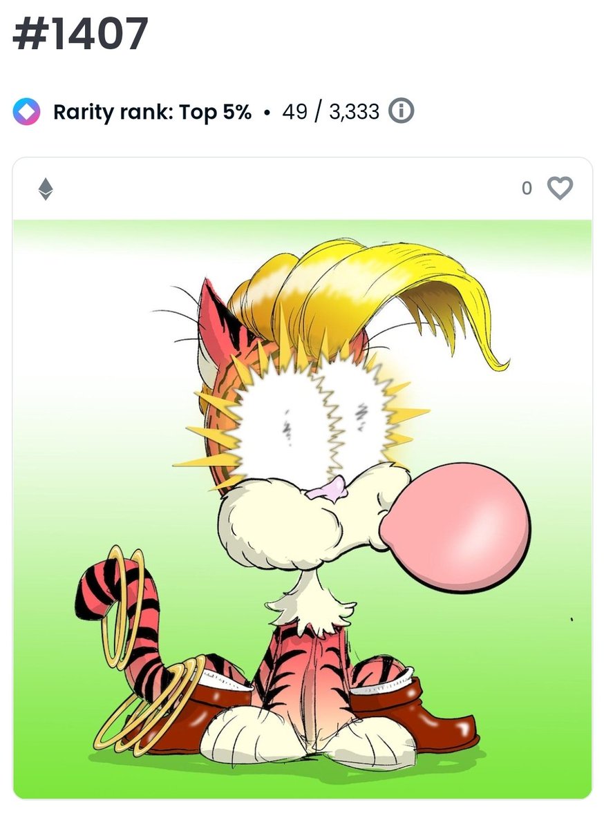Sooze_bee's tweet photo. Just checked on my @HiddenKittenCTY kitty and according to rarity rank he's in the top 5%! Let's gooooo! 🔥🔥🔥🔥 #hiddenkitten #NFTs https://t.co/Hek3sdkfCX