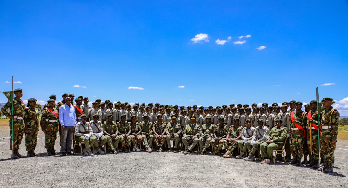 KeForestService's tweet photo. The CCF was accompanied by the Commandant Alex Lemarkoko, and FoLEA Commanding Officer Mr. Benjamin Were among other senior officers.
#TreesForBetterLives
#FoLEA https://t.co/PzeqclvWHK