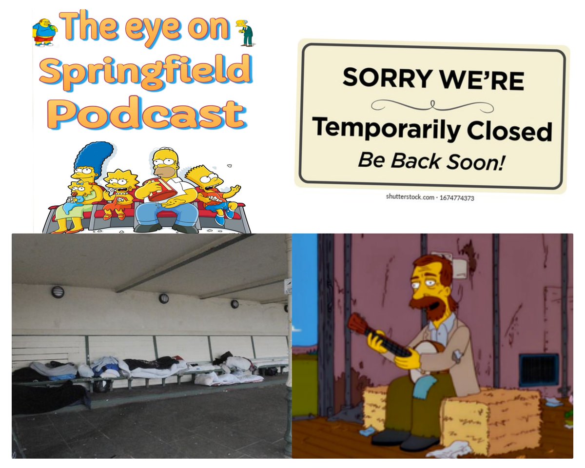 EyeSpringeurope's tweet photo. Apologies to our fans but there will be no show this week due to unforeseen circumstances (I lost my home). But with help from some amazing people were be back next week with a two episode spectacular, so please check us out and show some support #Simpsons #support #TheSimpsons https://t.co/VN6JNXp3Hc