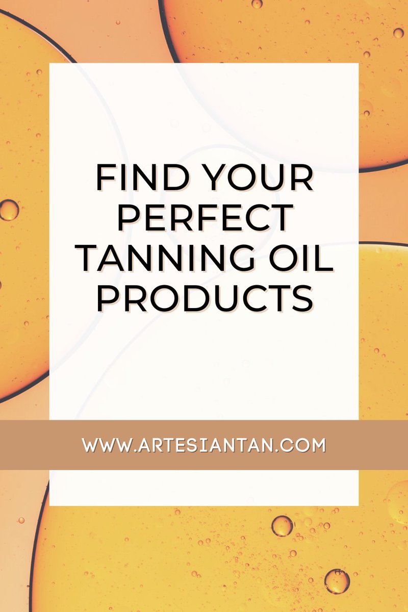 Achieve an instant and lasting bronze glow with products from Artesian Tan! bit.ly/3zLl9VN