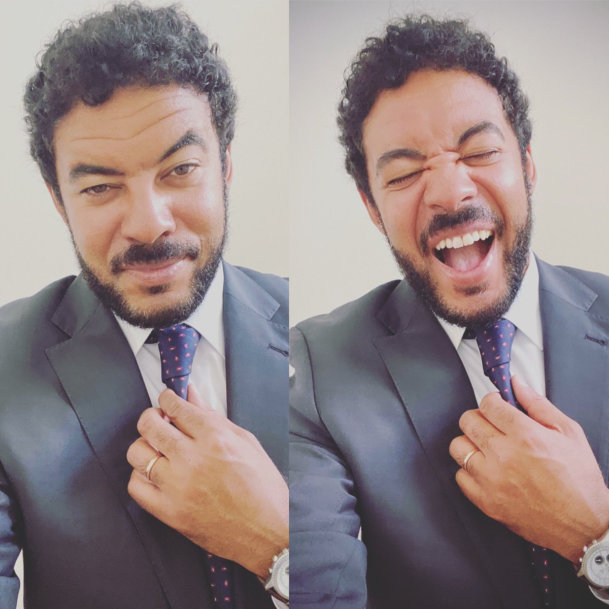 PeterSmithSings's tweet photo. Fitting day.. distinguished me?!?! Never ๐๐#laughsonset https://t.co/DPQw5M7CaQ