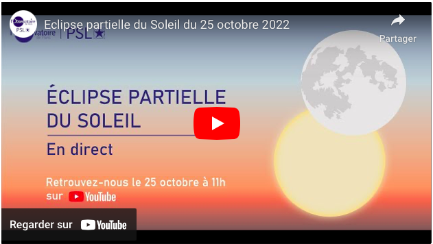 _planetarium's tweet photo. Et si les nuages obscurcissent votre ciel vous empêchant d'observer l'éclipse sachez qu'à partir de 11h l’observatoire de Paris la diffusera en direct sur sa chaine YouTube ... si la météo le permet. https://t.co/zZQtPSDzdS